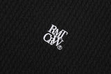 サイドオープンニットベスト / SIDE OPEN KNIT VEST_BLACK