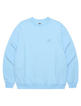 セラーロゴ刺繡スウェットシャツ/SELLER LOGO EMB SWEATSHIRT BLUE(CV2CFUM460A)