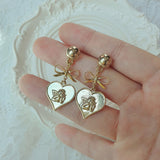 ロイヤルベイビーエンジェルピアス - ショート / Royal Baby Angel Piercing - Short (Gold) 
