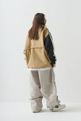 ワイドジャケット/BSR2223FWJK055 MCS WIDE JACKET MULTI BEIGE