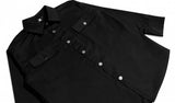 TZ OVERSIZED SHIRT JACKET - BLACK (6635108499574)