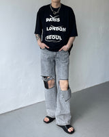 オウンキャピタルレタリング半袖Tシャツ