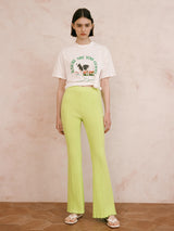 BOOTSCUT PANTS LIME