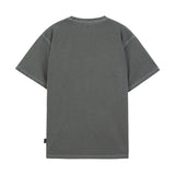 ピグメントフラワーオーバーフィットTシャツ / pigment flower ovre-fit tee (PT0076)