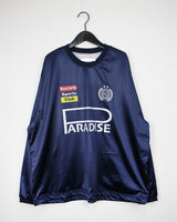グローシースポーティジャージスウェットシャツ/Glossy Sporty Jersey Sweatshirt (2color)
