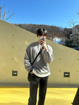 レイヴセミオーバーバルーンスウェットシャツ / Rave Semi-Over Balloon Sweatshirt (8 colors)