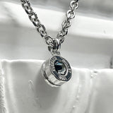 バレット バック ネックレス / Bullet Back Necklace_silver