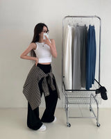 【BELLIDE MADE】サイド折りワイドトレーニングパンツ