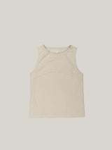 コットンリブタンク [ BEIGE ]