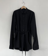 Self-Tie Belt Shirt (6595306750070)
