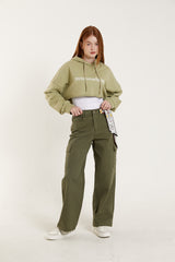 クロップドフーディー/CROPPED HOODIE