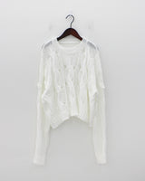 プレッツェルカーリーニット / Pretzel Curly Knit (4color)
