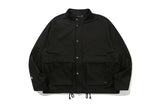 スクエアポケットフィールドジャケット / SQUARE POCKET FIELD JACKET_BLACK