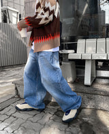 バルーンデニムパンツ