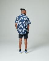 Summer Hawaiian shirt (Blue) (6555048312950)