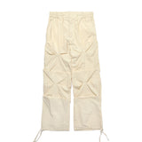 クリースナイロンバンディングパンツ / CREASE NYLON BANDING PANTS_CREAM