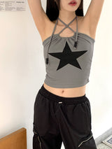 アメルウォーターバームフェスティバルホルターXビーズストラップスター/Amel Waterbomb Festival Halter X Beads Thong Star Pear