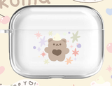 クッキークマフラワーAirPodsケース / Cookie Kuma Flower AirPods Case_Jelly
