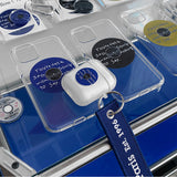 Sound is colour! Airpods Case -Blue (for 1,2,3 Pro) (6685219979382)