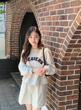 Breakers Lettering Loose Sweat Shirt (3color)