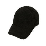 Stud Logo Over Fit Fleece Ball Cap Black