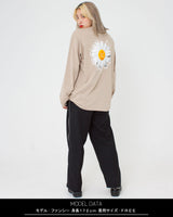 フラワープリントロングスリーブTシャツ / FLOWER PRINT L/S (4592257368182)