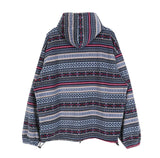 No.0450 P pattern fleece hood JK (3color)