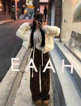 [BELLIDE MADE] コーデュロイワイドパンツ