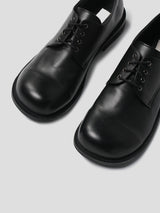 Vaulted derby shoes 2color