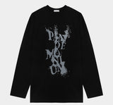 (UNISEX) ブラッディ捺染オーバー長袖