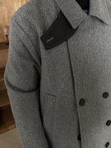 ASCLO Belted Wool P Coat (2color)