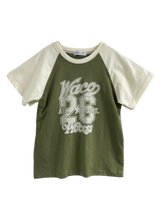 ビンテージナンバープリントラグランTシャツ