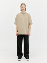 Classic Cotton T-Shirt - Beige (6692051484790)