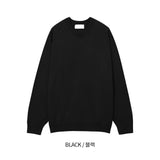 ウォッシャブルラウンドニット