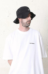 FLARE STRING BOONIE HAT [BLACK] (6612853325942)