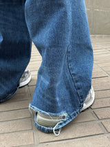 キャットビンテージデニムパンツ / cat vintage denim PT -2C