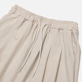 クーリングアイスツータックバンディングワイドパンツ / LMN Cooling Ice Two Tuck Banding Wide Pants (4 colors)