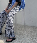 プリントプリーツパンツ / [Made] Printed Pleats Pants (2 colors)
