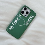 マイカラーケース / My Color Case (Green Slim Hard)