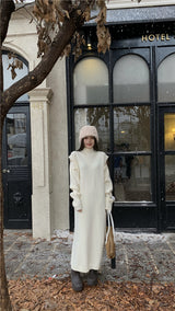 ケープポーラーロングニットドレス / Cape Polar Long Knit Dress