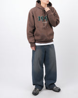 1992 ブックルナッピングクロップフードTシャツ/1992 Bookle napping crop hood t-shirt 2color