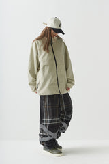 ワイドジャケット/BSR2223FWJK058 CCC WIDE JACKET GRAY BEIGE