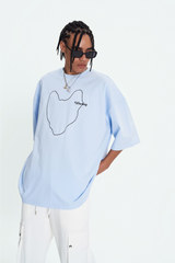 Overfit Line Drawing T-Shirt