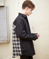 ドッキングデニムシャツ / DOCKING DENIM SH (4578044641398)