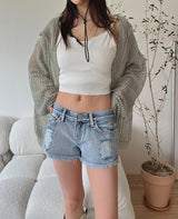 ネットフードジップアップ/Net Hood Zip Up (2color)