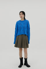プレッツェルカーリーニット / Pretzel Curly Knit (4color)