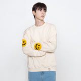 [UNISEX] マルチドットスマイルドローイングスウェットシャツ