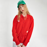 Stella Cardigan [Red] (6610306105462)