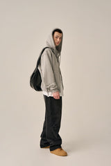 PINTUCK WIDE DENIM