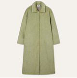 フェイクファーロングコート/FAKE FUR LONG COAT_GREEN TEA